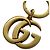 Portachiavi Gucci GG Marmont Gold D'oro - vista 7