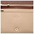 Clutch a tracolla Anna in pelle martellata beige Coach - vista 5