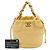 Borsa a secchiello Chanel Yellow CC in agnello trapuntato Giallo - vista 7