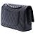Chanel Black Medium Classic Caviar Double Flap Nero - vista 2