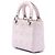 Lady Dior en piel de cordero cannage iridiscente rosa mini - vista 2