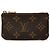 Monedero para llaves Louis Vuitton Marrón Monogram Castaño