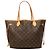 Louis Vuitton Marrone Monogram Neverfull MM