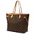 Louis Vuitton Marrone Monogram Neverfull MM - vista 2