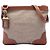 Borsa a tracolla Prada in tela beige Canapa con logo