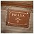 Borsa a tracolla Prada in tela beige Canapa con logo - vista 5