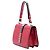 Borsa Prada Red City in vitello e Saffiano con borchie Elektra Rosso - vista 2