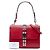 Borsa Prada Red City in vitello e Saffiano con borchie Elektra Rosso - vista 7