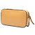 Borsa a tracolla Virtus V in pelle di vitello piccola marrone Versace Caramello - vista 2