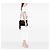 Prada Black Tessuto Canapa Logo Bow Crossbody Nero - vista 6