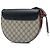Borsa a tracolla Gucci Beige GG Supreme Saddle Padlock - vista 2