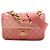 Chanel Pink Small Quilted Caviar Sunset On The Sea Flap Rosa