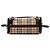 Borsa a tracolla in tela Burberry Beige House Check - vista 3
