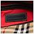 Borsa a tracolla in tela Burberry Beige House Check - vista 5