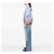 Borsa a tracolla in tela Burberry Beige House Check - vista 6