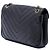 Chanel Black CC Quilted Lambskin Pyramid Flap Nero - vista 2