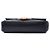 Chanel Black CC Quilted Lambskin Pyramid Flap Nero - vista 3