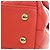 Borsa Chanel Orange Mini Caviar Coco Top Handle Rosso Arancione - vista 9