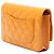 Wallet On Chain Portafoglio con catena Chanel Yellow Quilted Patent Reissue 2.55 Giallo Senape - vista 2