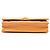 Wallet On Chain Portafoglio con catena Chanel Yellow Quilted Patent Reissue 2.55 Giallo Senape - vista 3