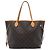 Louis Vuitton Marrone Monogram Neverfull MM