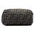 Borsa a mano Mini Zucca in tela marrone Fendi - vista 3