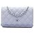Wallet On Chain Portafoglio con catena Chanel Purple Classic Caviar Porpora