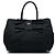 Tote Prada Black Tessuto Fiocco Bow Nero