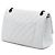 Chanel White Quilted Aged Calfskin Reissue 2.55 Double Flap 226 Bianco Bianco sporco - vista 2