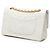 Chanel White Medium Classic Lambskin Double Flap Bianco - vista 2