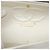 Chanel White Medium Classic Lambskin Double Flap Bianco - vista 5