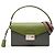 Borsa Prada Green Bicolor Saffiano Lux Sound Lock Verde Verde oliva