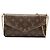 Louis Vuitton Pochette Felicie Marrone Monogram
