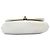 Chanel White CC Quilted Goatskin Casual Trip Flap Bianco - vista 3