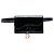 Dior Black Patent Saddle Gürteltasche Schwarz