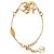 Bracciale Louis Vuitton Gold Gold Plated LV & Me Love D'oro - vista 3