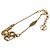 Bracciale Louis Vuitton Gold Gold Plated LV & Me Love D'oro - vista 4