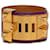 Pulseira Collier de Chien em Swift banhada a ouro roxo Hermès T4  - vista 1