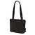 Borsa a tracolla Chanel in agnello trapuntato nero - vista 2