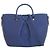 Louis Vuitton Blue Monogram Empreinte Mazarine MM