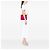 Lady Dior aus dreifarbigem rosa Lammleder Größe Medium Pink - Ansicht 5