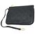 Louis Vuitton Black Monogram Mahina Selene MM Schwarz - Ansicht 9