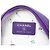 Clutch da Sci Chanel Purple CC in pelle di capra rotonda con catena Porpora Viola scuro - vista 5