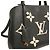 Louis Vuitton Black Bicolor Monogram Empreinte Giant Montaigne BB Nero - vista 13