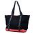 Burberry Canvas Tote mit blauer Lederbesatz Marineblau - Ansicht 2