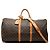 Louis Vuitton Marrone Monogram Keepall Bandouliere 60