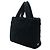Tote Prada Black Spugna in spugna con logo Nero - vista 2
