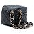 Borsa Vanity Chanel Black CC in agnello trapuntato Cube Nero - vista 2