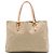 Fendi Beige Zucchino Canvas Shopping Tote