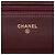 Wallet On Chain Portafoglio con catena Chanel Red Quilted Patent Reissue 2.55 Rosso Bordò - vista 5
